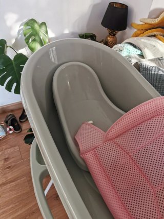 Bañera bebé con soporte plegable bebé jou