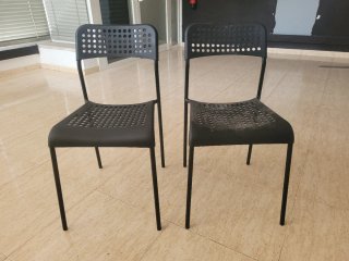 Sillas Ikea Negras (2 unidades)