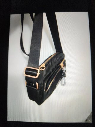 Bolso negro bandolera