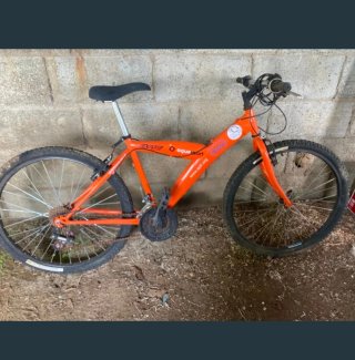 Bicicleta naranja