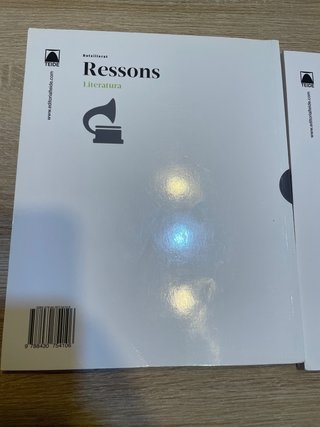 Ressons. Literatura 1 BATX
