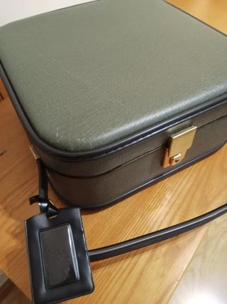 Maletín de fin de semana verde