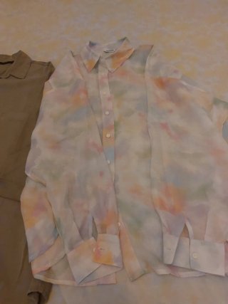2 blusas t. M, Zara y Stradivarius