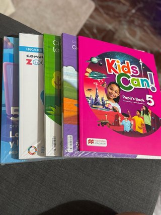Libros de quinto de primaria nuevos Aragón