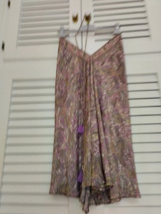 Vestido Pinpon Lili estampado floral,seda,viscosa