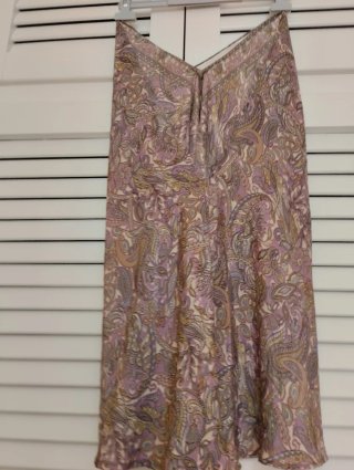 Vestido Pinpon Lili estampado floral,seda,viscosa
