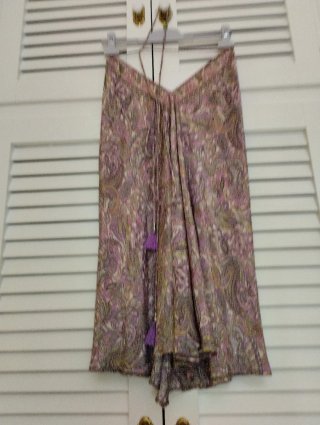 Vestido Pinpon Lili estampado floral,seda,viscosa