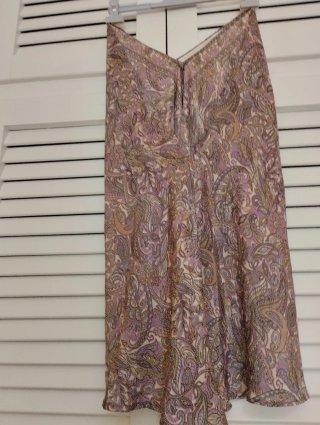 Vestido Pinpon Lili estampado floral,seda,viscosa
