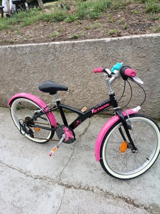 Bicicleta Infantil Rosa BTWIN