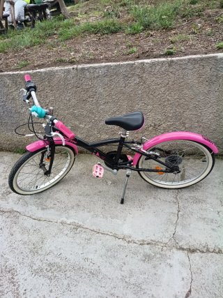 Bicicleta Infantil Rosa BTWIN