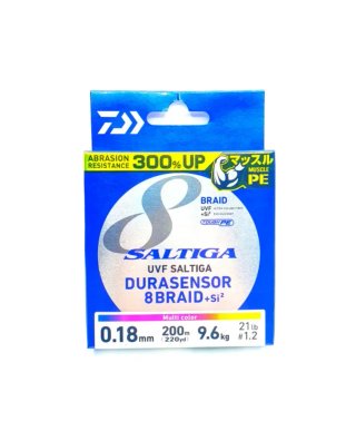 Daiwa Saltiga Durasensor 8 Braid+Si², Trenzado Dai