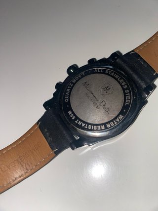 Reloj Massimo Dutti Cronógrafo Negro
