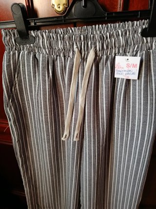 Pantalón rayas señora