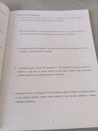Cuaderno repaso Matemáticas 2 ESO