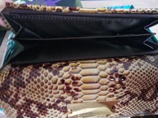 Cartera Custo Barcelona Piel Serpiente