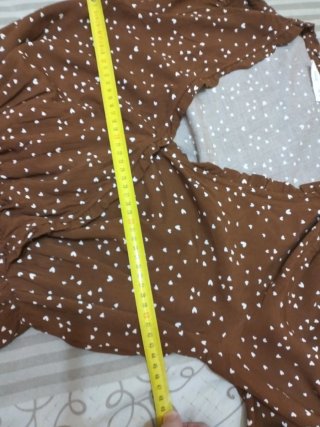 Vestido manga larga Springfield, talla M