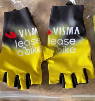 Guantes Ciclismo equipo Visma Lease a Bike