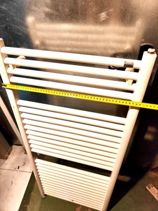 Radiador Toallero Agua Blanco
