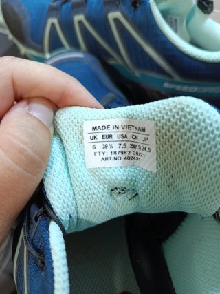 Salomon Speedcross 4 con un sólo uso