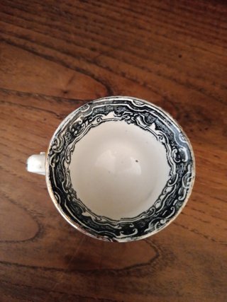 Taza antigua Cartuja