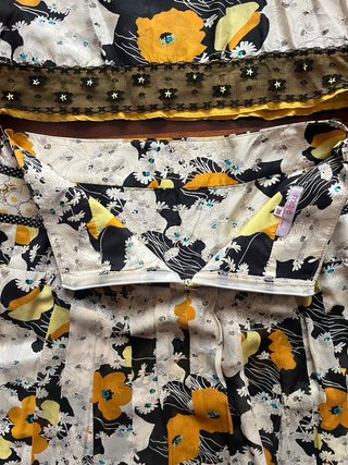 Conjunto MAJE top y falda floral