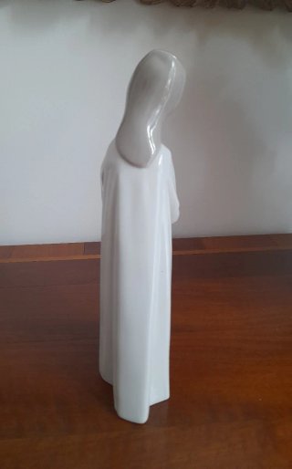 Lladrò Ragazza con candela incompleta