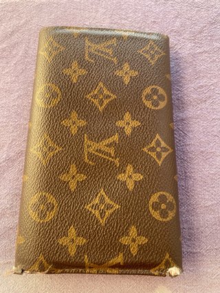 Monedero Billetero Louis Vuitton Marrón