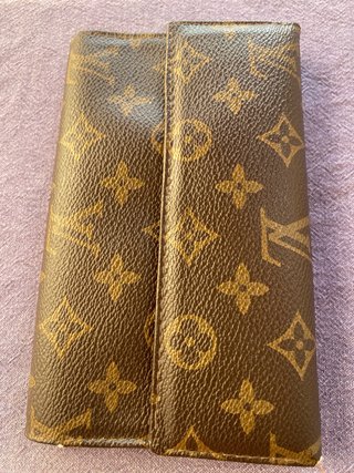 Monedero Billetero Louis Vuitton Marrón