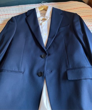 Traje Zara Azul Marino Nuevo
