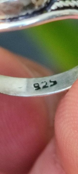 Anillo Plata y Piedra Luna