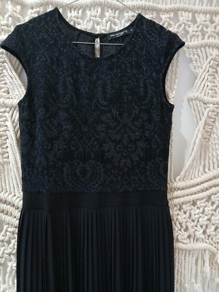 Vestido largo negro