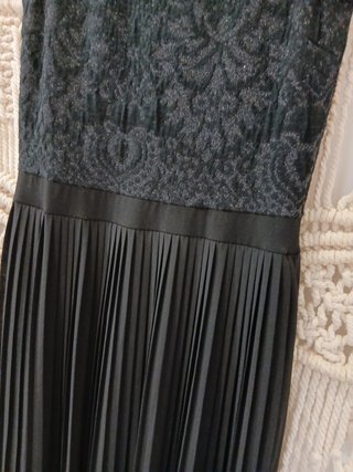 Vestido largo negro