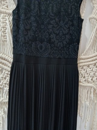 Vestido largo negro