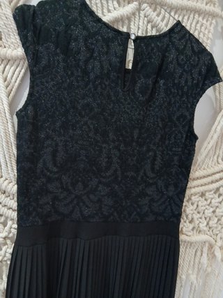 Vestido largo negro