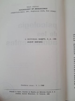 Psicología de los adolescentes - Karl C. Garrison