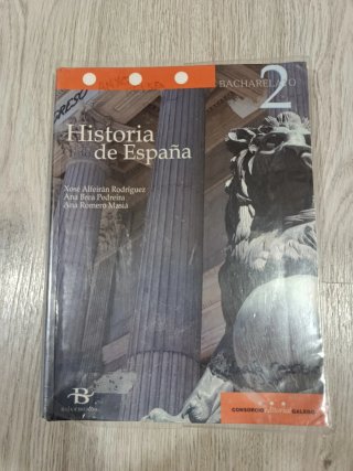 Historia de España segundo curso de Bacharelato