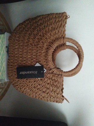 Bolso de paja Alexander