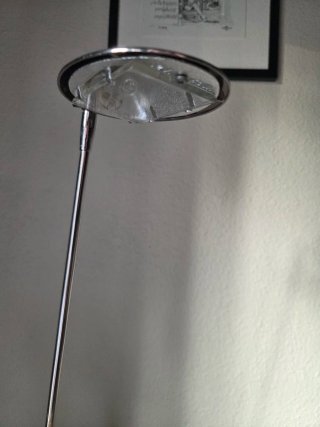 Lámpara FASE Plata Metal