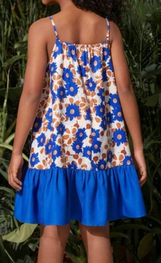 Vestido niña verano floral