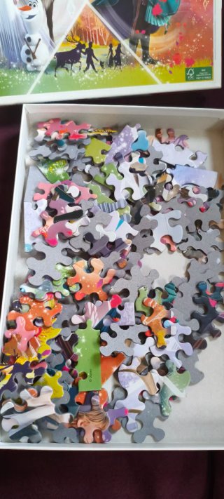 Puzzle Frozen 160 piezas Junior