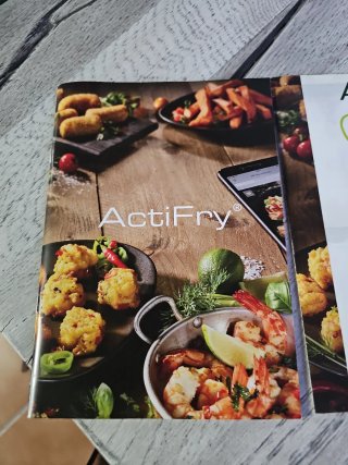 Freidora Aire Tefal ActiFry Genius Usada