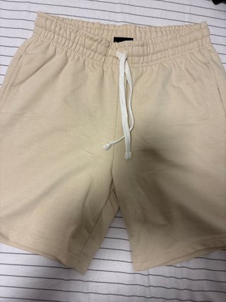 Pantalones cortos beige