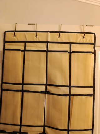 Organizador Colgante Beige y Negro