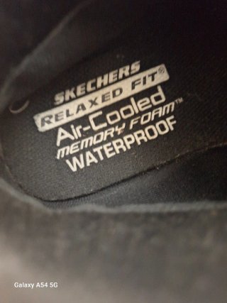 Botas Skechers Impermeables Negras Talla 38