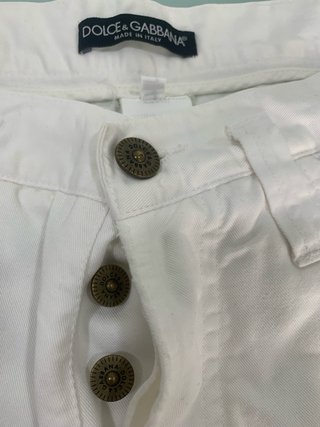 Vaqueros Dolce & Gabbana blancos