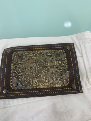 Vaqueros Dolce & Gabbana blancos