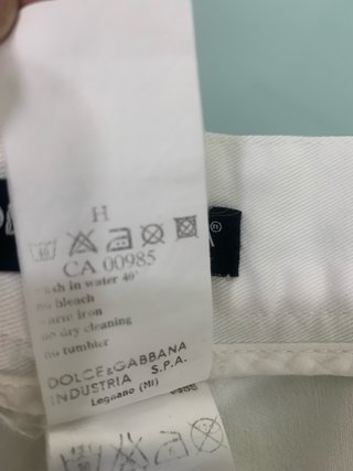 Vaqueros Dolce & Gabbana blancos