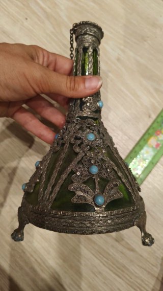 Botella Perfume Marroquí Antigua