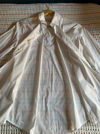 Camisa de vestir blanca Zara