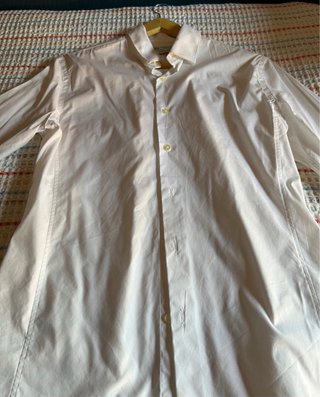 Camisa de vestir blanca Zara